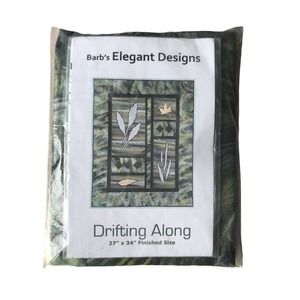 Quilt Kit Barbs Elegant Designs 'Drifting Along' 27" x 34” Pattern & Fabric Kit